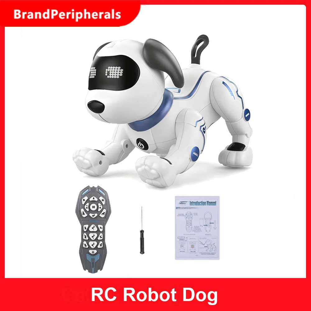 Игрушки LE NENG K16A электронные животные Домашние RC робот собака с голосовым