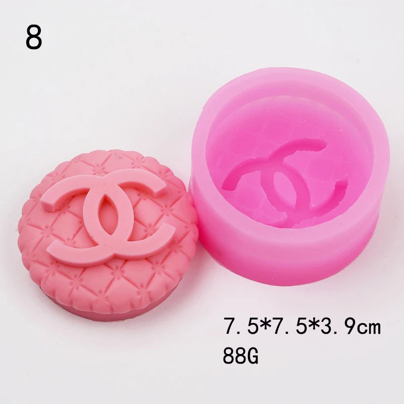 High Quality 3D X Letter Cake Moulds Baking Decoration Mold Tools DIY Silicone Liquid Fondant Candy Soap Mold2
