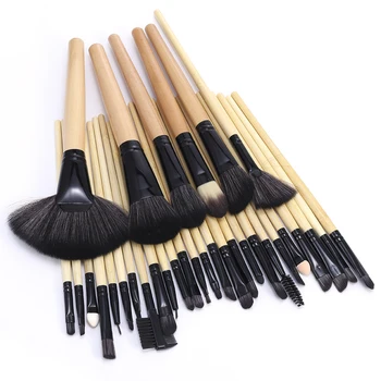 

Professional 32Pcs/Set Makeup Brush Foundation Eye Shadows Lipsticks Powder Make Up Brushes Tool Bag Pincel Maquiagem Cosmetic