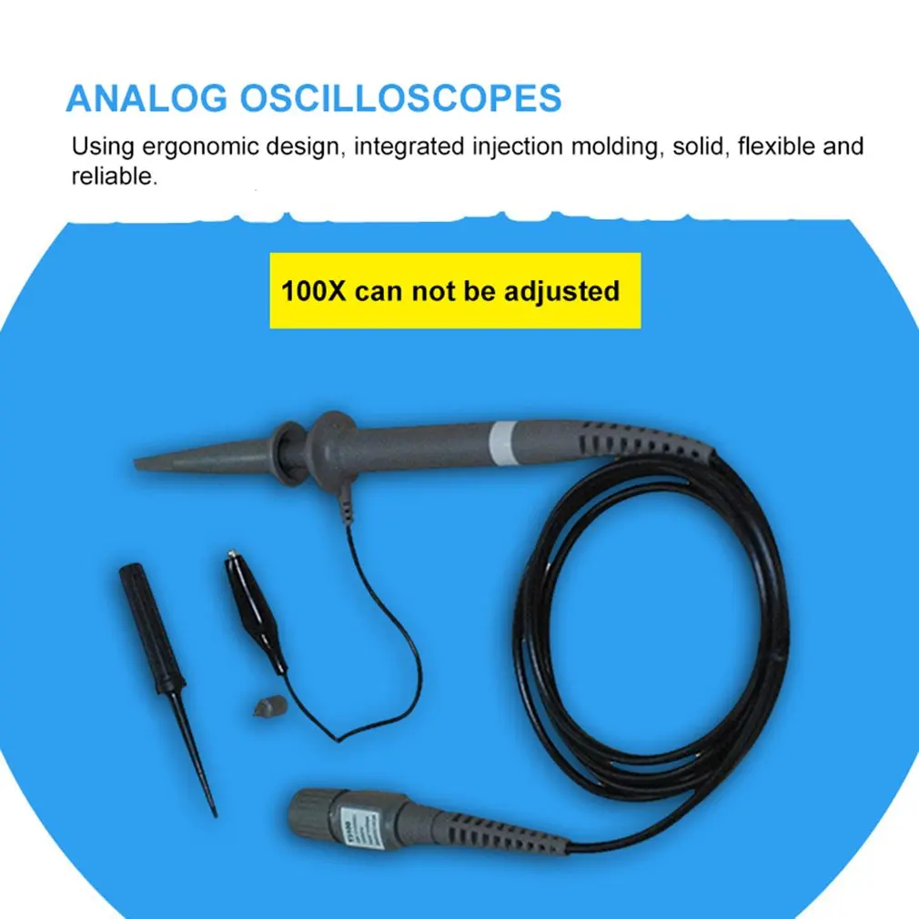 Hantek T3100 100:1 High Voltage Oscilloscope Probe 100MHz 2500V BNC Interface Osciloscopio Test Probes
