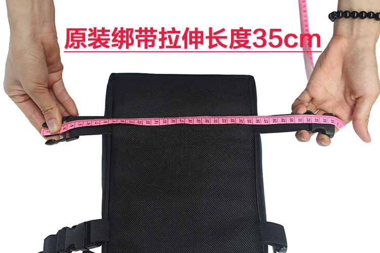 Водительское сиденье для электровелосипеда hou zuo bao Extra-large, складной Электромобиль, велосипедная сумка, водонепроницаемая, Camel B