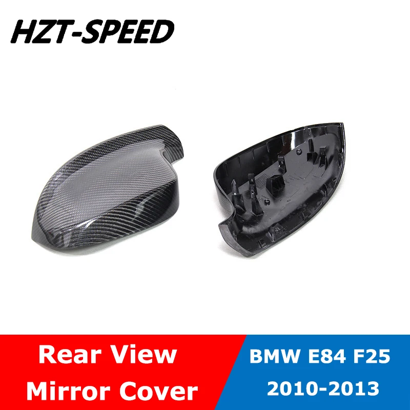 Replacement Type Carbon Fiber Rear View Mirror Cover For Bmw X1 E84 X3 F25 20102013