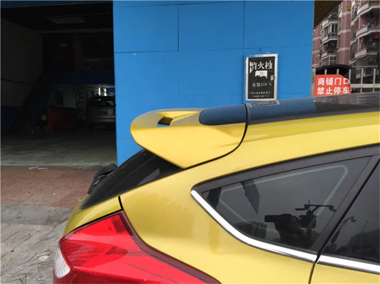 Спойлер для FORD Focus 2012 2014 hatch Задний спойлер высокого качества ABS Материал заднее