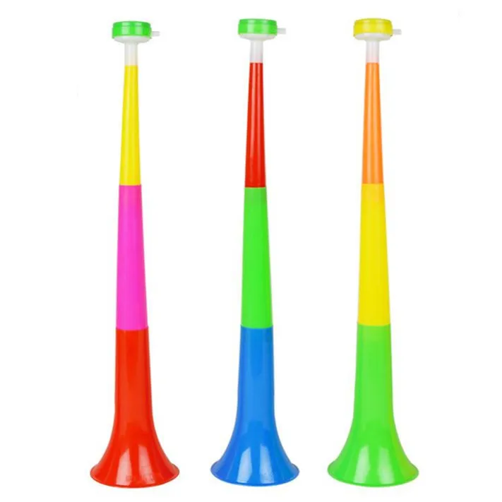 Стадион Vuvuzela кричащий чтобы раздавать громкость съемный футбольный стадион