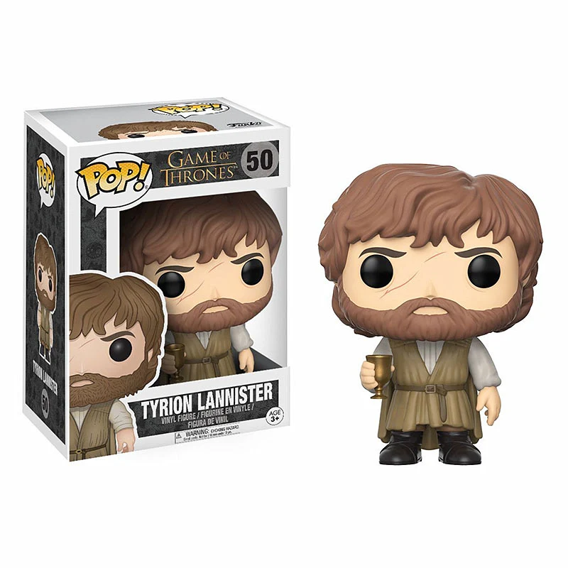 

FUNKO POP Game Of Throne Tyrion Lannister 50 # Action Figures Collectible Model Doll Toys for Children Birthday Christmas Gifts