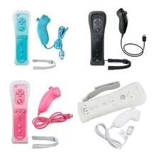 Nintendo wii ручка Встроенный усилитель wii Nunchukus ручка wii горизонтальная соматосенсорная ручка производитель в штучной упаковке