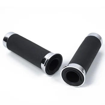 

2pcs Motorcycle Black Hand Grip 25mm For Honda Shadow VT/NV/VRX/XVS 200/400/600/750/1100/1300 Magna Hot Hand Grip