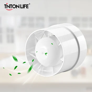 

220V 4/6inch Duct Exhaust Fan Pipe Vent Air for Window Wall Bathroom Toilet Kitchen Restaurant Meeting Room