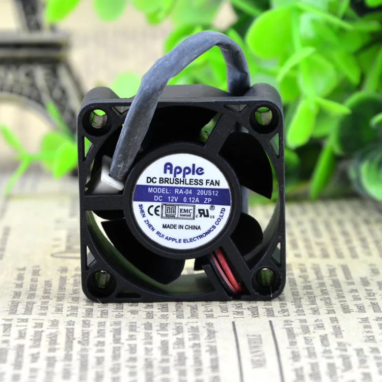 RA-04 20US12 4020 DC12V 0.12A ZP 4 см защиты электродвигателя Вентилятор охлаждения