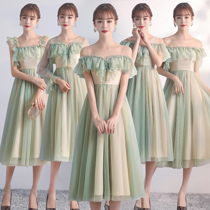 light bridesmaid dresses