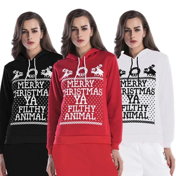 

2020 hooded women style fashion casual Autumn Winter Hoodies female fresh Sweet Print Loose Sweatshirt Women's sportswear