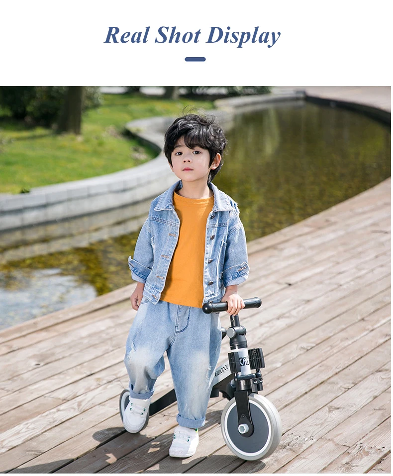 Children's Tricycle 3-in-1 Children's Scooter Baby Balance Bike 1-6 Years Learn To Walk Ride on Car 3 Wheels Non-inflatable 6 Children's Tricycle 3-in-1 Children's Scooter Baby Balance Bike 1-6 Years Learn To Walk Ride on Car 3 Wheels Non-inflatable 6