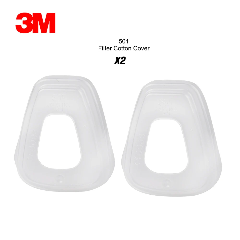 

1pair=2pcs 3M 501 Filter Cover Plastic Filter Retainer for Gas Mask Use with 5N11 Filter Cotton and 6000 Series Filter Cartridge