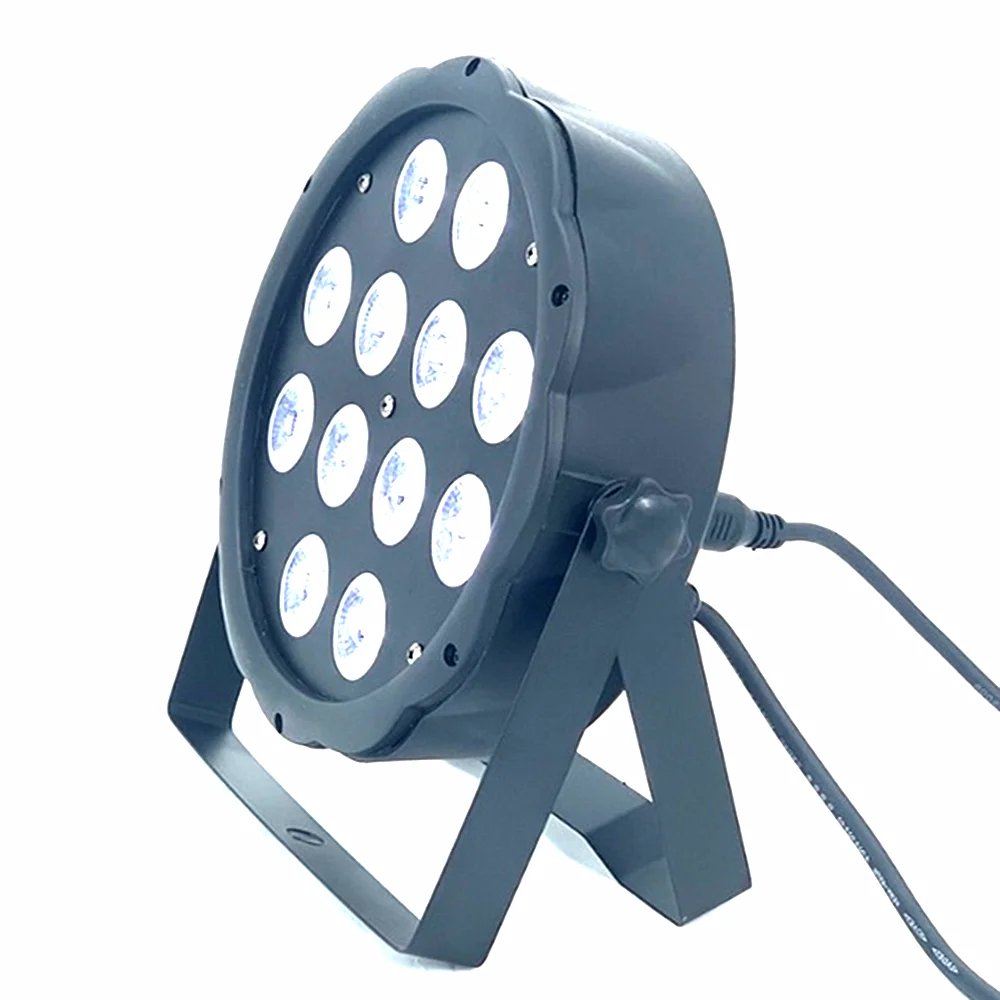 12x15 Вт LED Par огни Led свет RGBWA 5в1 Роскошные DMX 5/9 каналы плоские огни|led flat par light|led lightpar