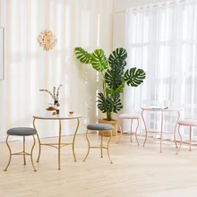 2019 新トイレスツール現代ミニマリストネイリスト寝室女の子北欧化粧スツールネット赤便器(China)