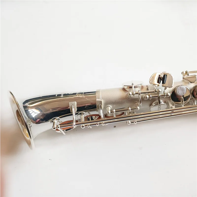 Made in Japan 875 Soprano Saxophone Reference Silvering B-flat Soprano Sax Case Mouthpiece Reeds Neck