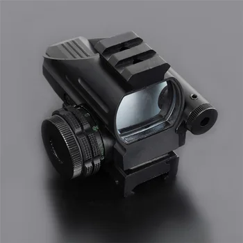 

Holographic Sight External Red Laser No Magnification Red Dot Sight Top with Guide Rail Water Bomb Sight Accessories