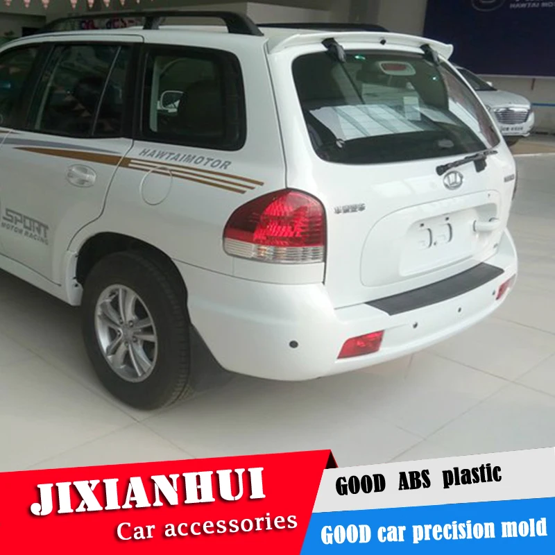 Спойлер для Santa Fe 2009 2014 Hyundai FC спойлер из АБС пластика цветной задний крыла