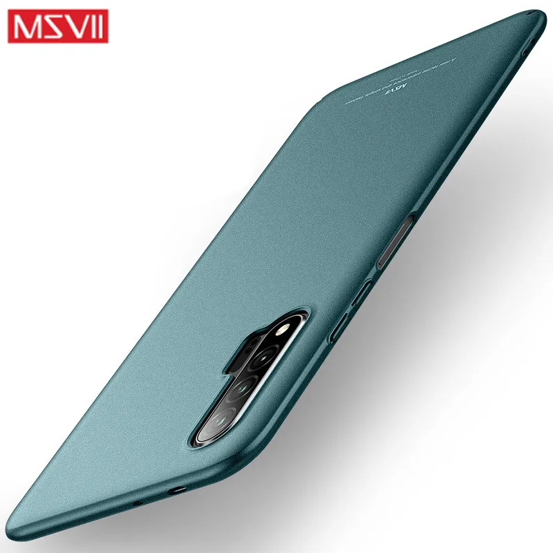 Роскошный ударопрочный жесткий чехол MSVII из поликарбоната для телефона huawei nova 6 SE