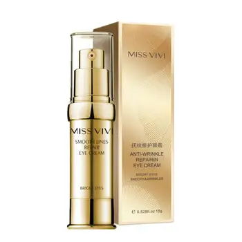 

15ml/set Professional Eye Cream Smooth Fine Lines Eliminate Black Circles Firm Eye Skin Moisturizing Repair Oil Control TSLM1