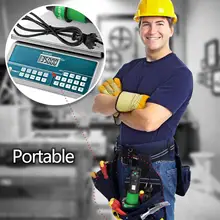 Высококачественный фен для горячего воздуха, строительный промышленный фен 8019LCD 450~ 700 Вт 220 В/110 В с четырьмя насадками