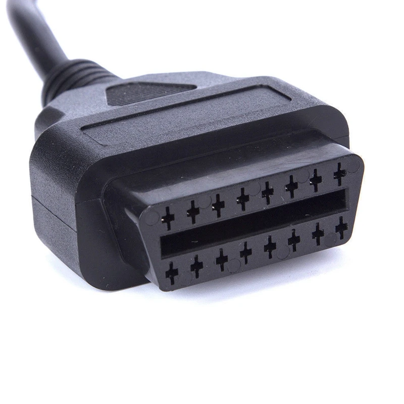 Высокое качество для BENZ 38PIN 38Pin адаптер OBDI OBDII Кабельный разъем 38Pin до 16Pin работает для MB серия транспортных средств для Mercedes