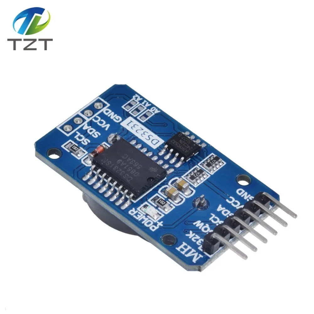 TZT DS3231 AT24C32 IIC прецизионный RTC модуль памяти в режиме реального времени RTC DS3231SN модуль памяти для Arduino raspberry pi DIY KIT