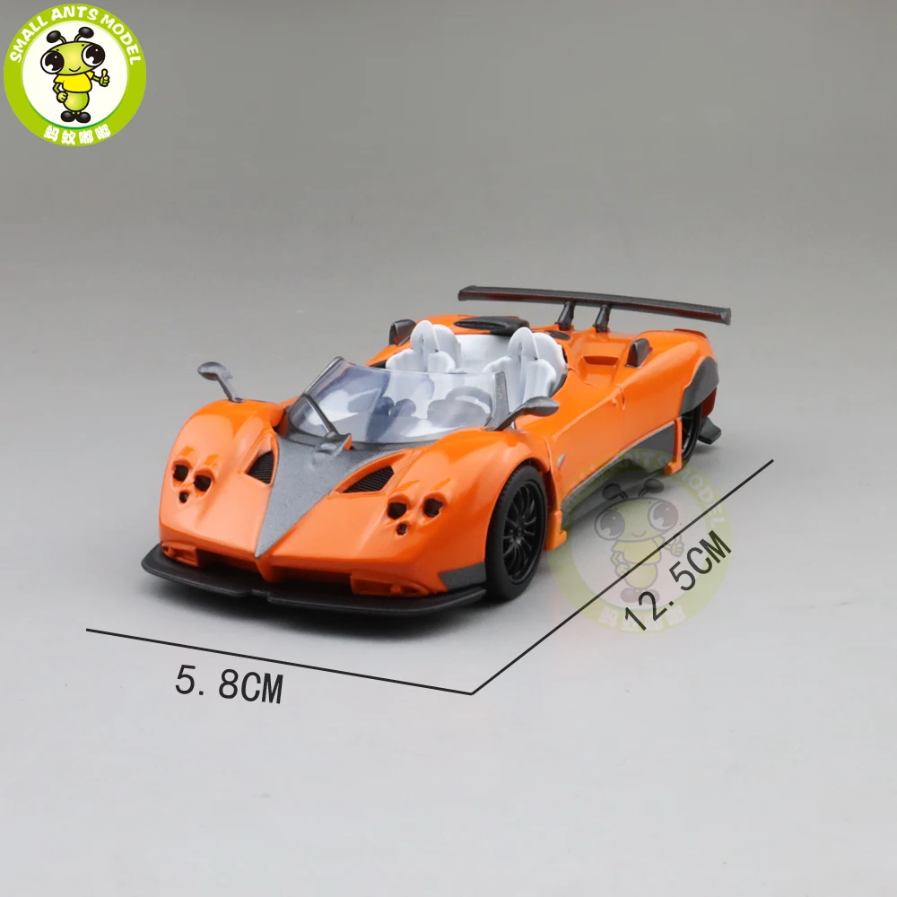 1/36 JACKIEKIM Pagani Zonda литая под давлением модель гоночный автомобиль игрушки для детей оттягивать подарки для мальчиков и девочек