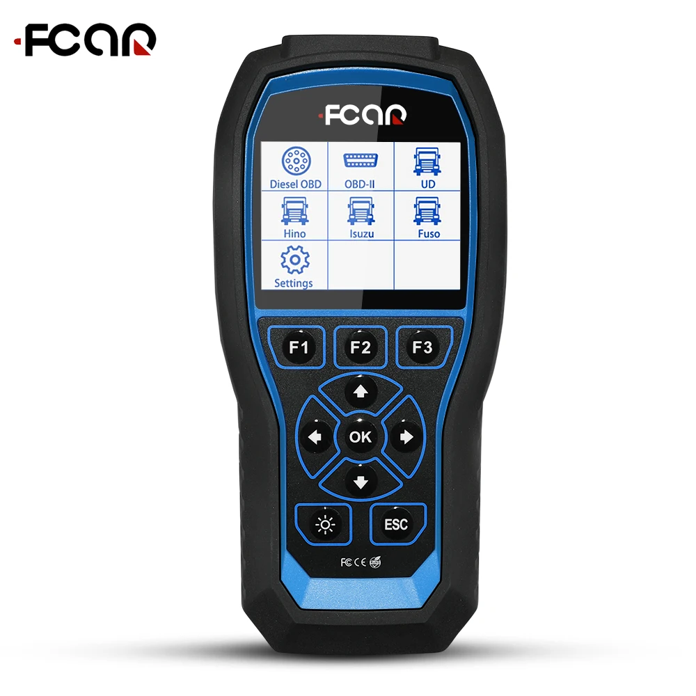 Сканер FCAR F506 для тяжелых грузовиков улучшенный HD дизельный сканер