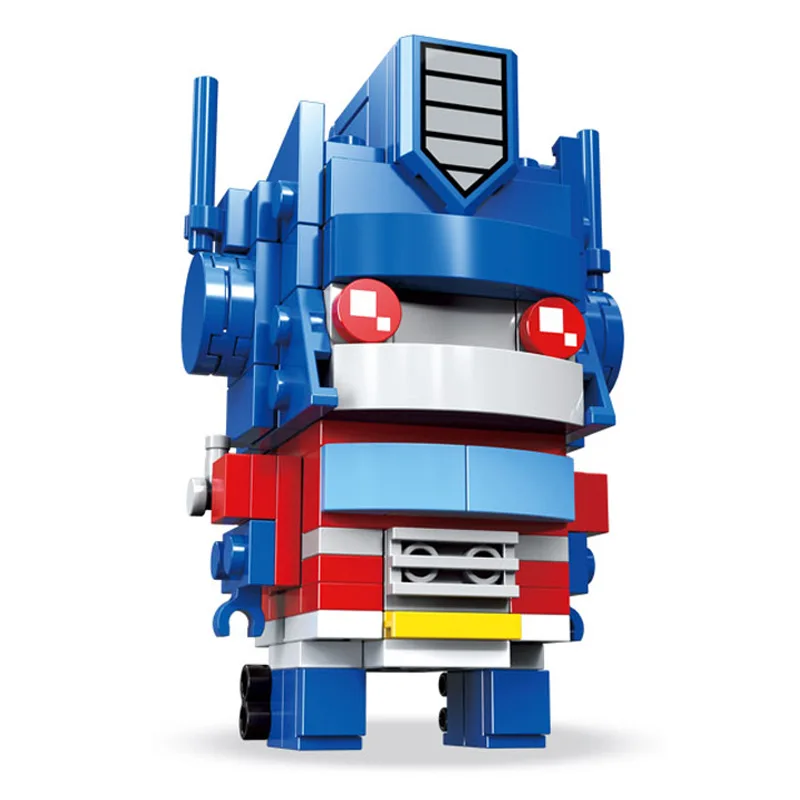 Набор фигурок Optimus Prime BrickHeadz серии autobot блокировочные блоки шмблби Мегатрон