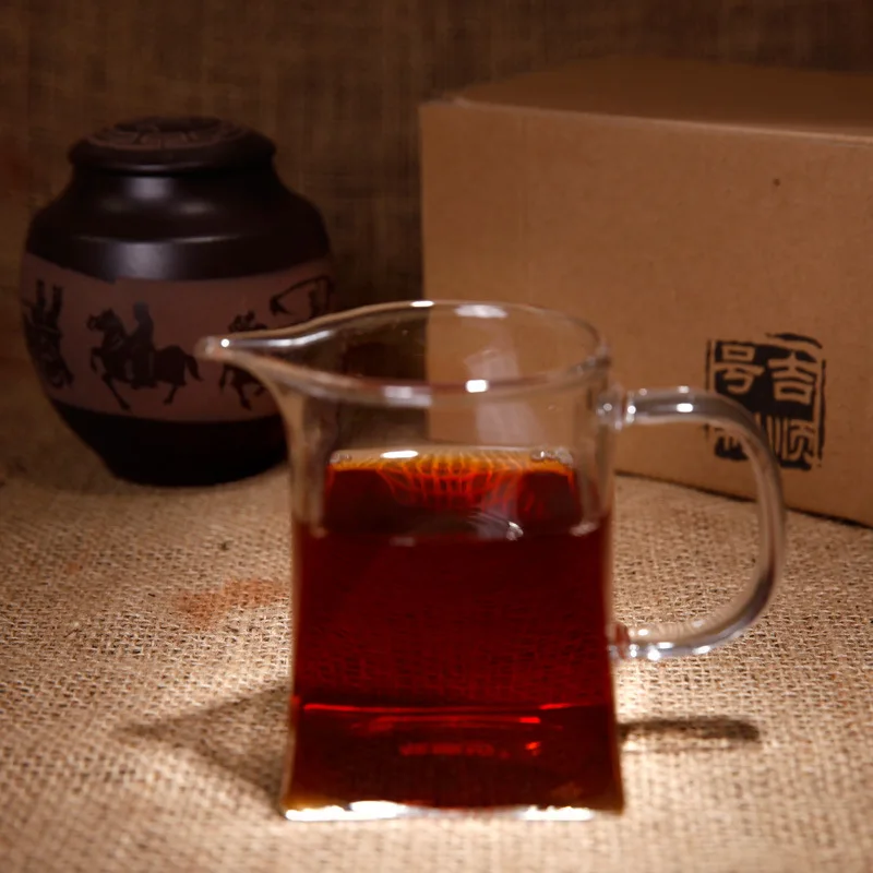 Китай, Юннань 2005 Jishun Hao Chen Nian Puer Пуэр приготовленный спелый чай пуэр зеленая еда для здоровья похудение