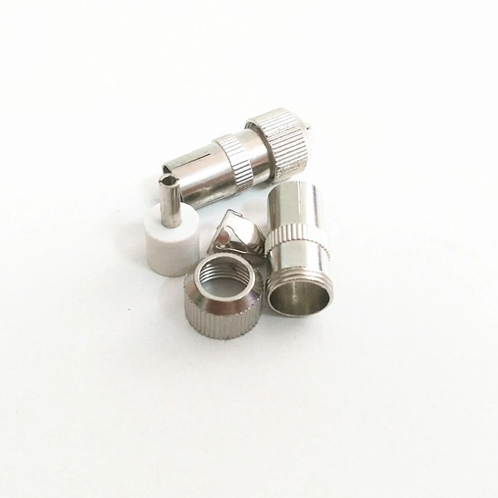 10 Pieces 9.5mm RF Female TV Signal Aerial Cable Adaptor Coaxial Connector Plug