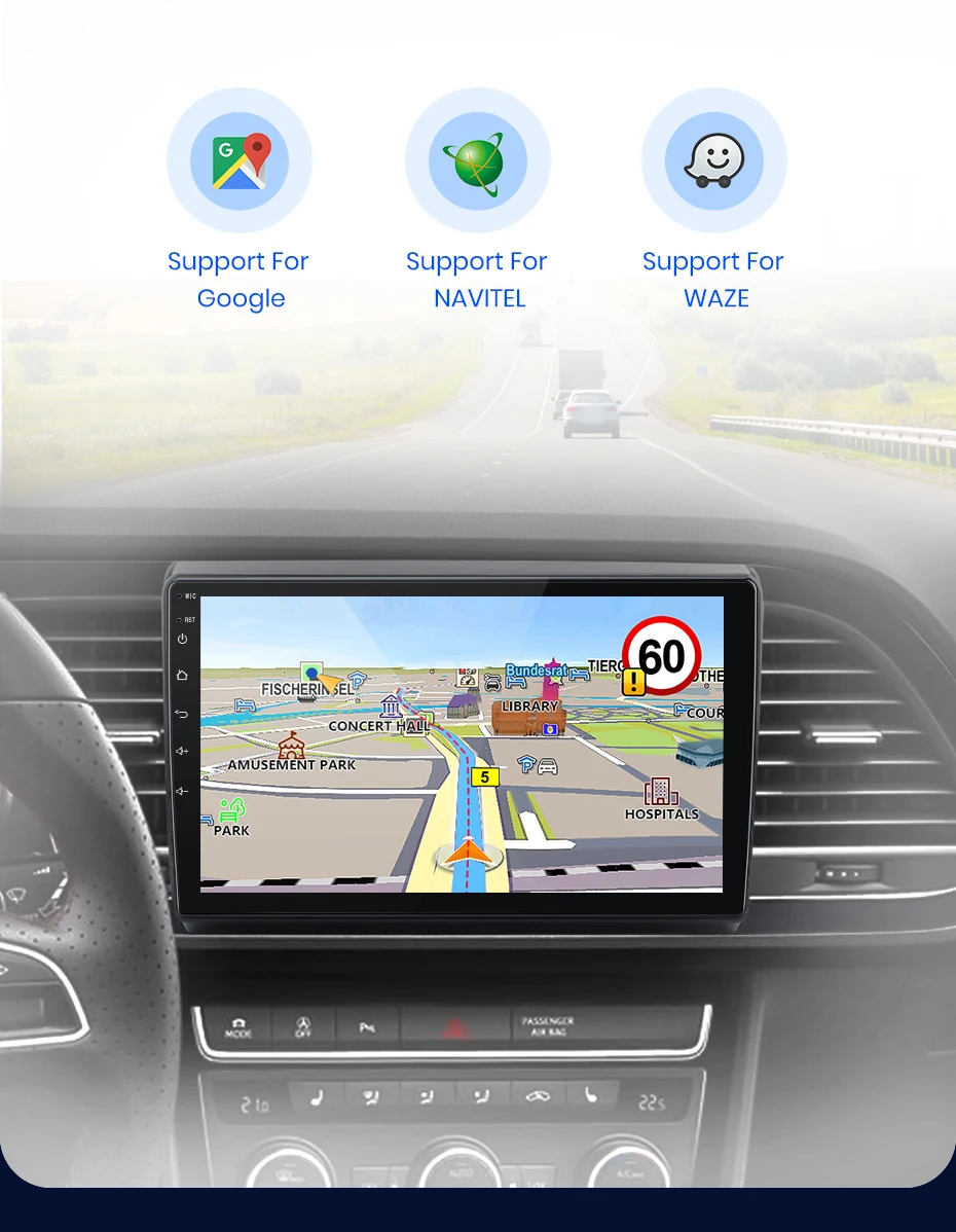 Junsun V1pro AI Voice For Seat Leon 3 2012 2020 car radio 2 din