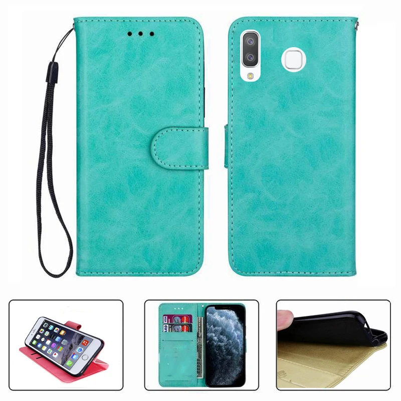 

For Samsung Galaxy A8 Star A9Star SM-G885F SM-G8850 SM-G885Y Wallet Case High Quality Flip Leather Phone Shell Protective Cover