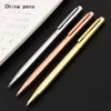 Luxury quality 09  Model color Business office School office stationery Ballpoint Pen New gold pen Financial ball point pens ► Photo 1/6