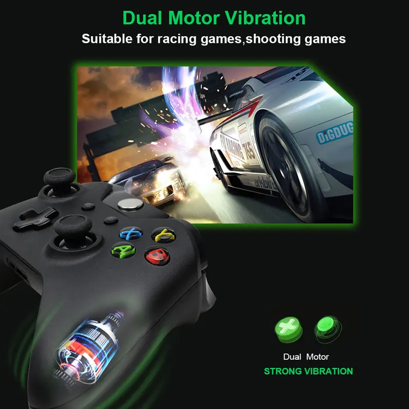 Для Xbox one Bluetooth беспроводной контроллер для Xbox One тонкий пульт для Windows PC черный/белый джойстик