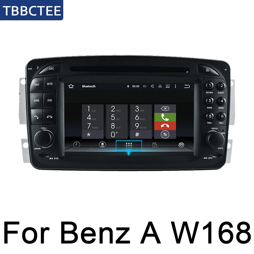 Excellent For Mercedes Benz A Class W168 1997~2004 NTG multimedia player HD IPS DSP Stereo Android Car DVD GPS Navi Map radio 3