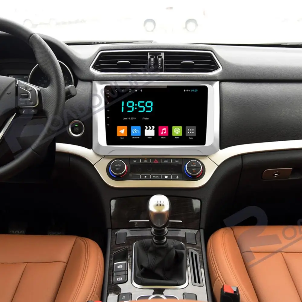 Top Android 2din 10.1"HD In-Car Radio System/GPS Navigation/Auto Multimedia Player With RDS/MP3/MP4/Bluetooth/AUX/FM/SD for H6 coupe 4