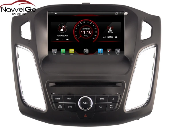 

NaweiGe 8Inch Android quad core MTK 9.1 2+16GB Car dvd for FORD-FOCUS 2012-2014 Autoradio GPS Navigation Car Multimedia players