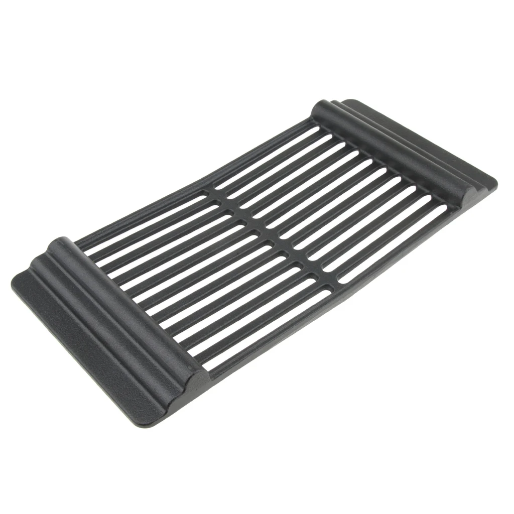 Cast Iron BBQ Grill Charcoal Hibachi Grill for Backyard, Outdoor, Picnics, Camping, Cooking