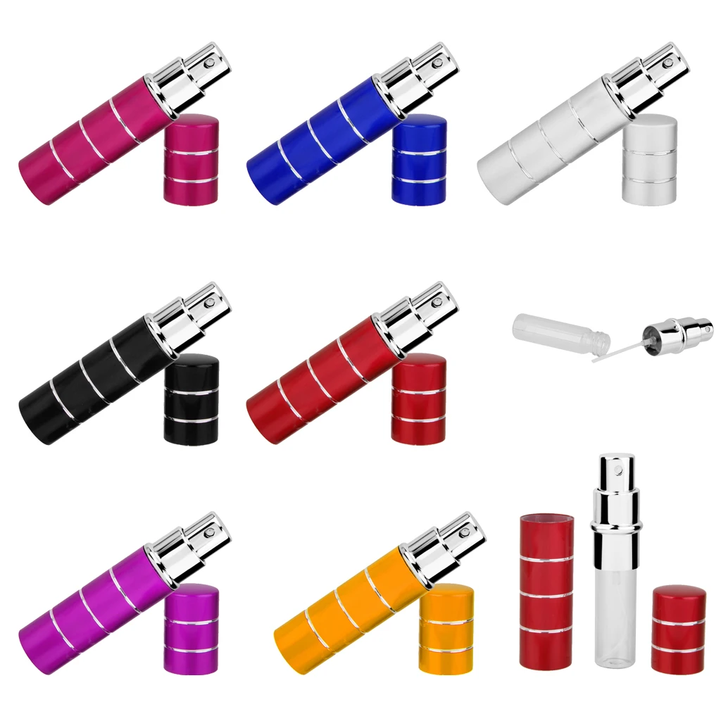 10ml Travel Perfume Refillable Bottle Empty Spray Vial - for Portable Aftershave, Fragrance Dispenser in Purse