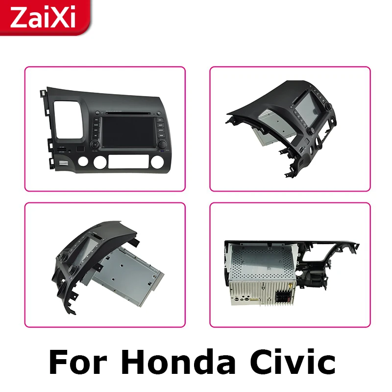 Perfect ZaiXi android car dvd gps multimedia player For  Honda Civic 2006~2011 car dvd navigation radio video audio player 2