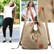 Винтажная Двусторонняя Холщовая Сумка многофункциональная Большая вместительная сумка для путешествий O66