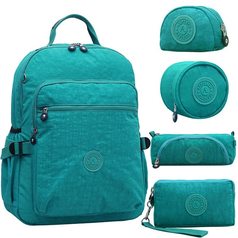 Дешево ACEPERCH Повседневный оригинальный школьный рюкзак для подростков Mochila Escolar дорожные школьные сумки рюкзак для ноутбука с брелок