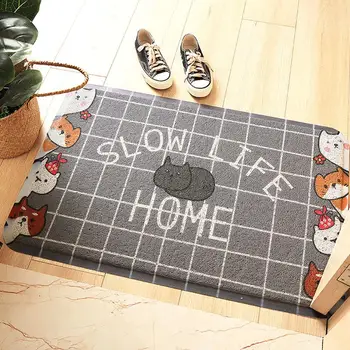 

Nordic Style Repeatable Skid Resistant Environmental Mat Floor Mat Bathroom Mat Decoration Kitchen Dining Room Bedroom Home