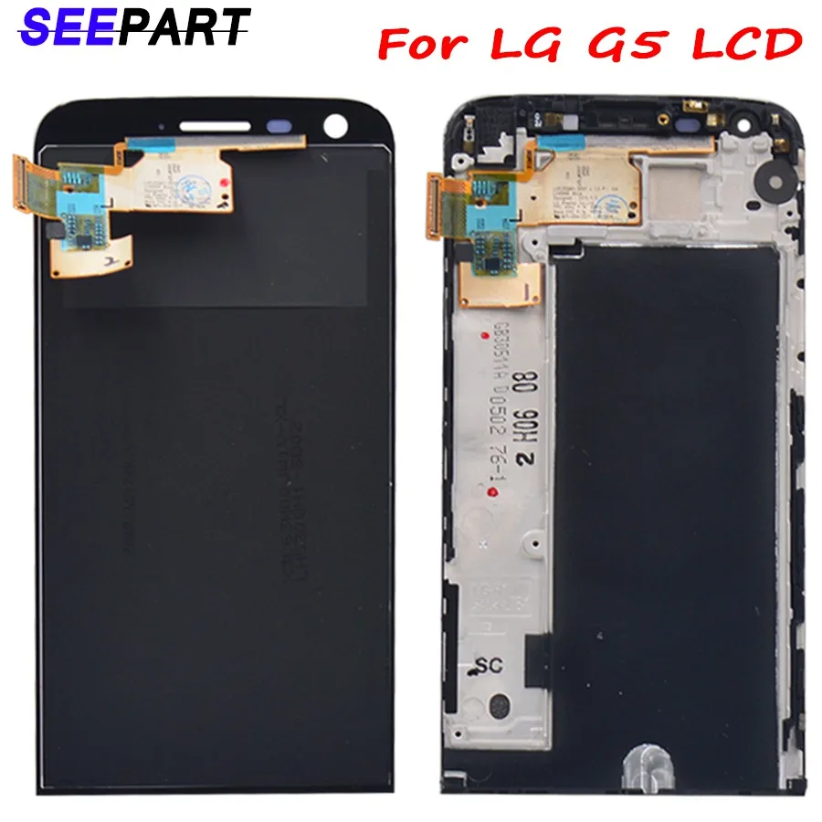 Для LG H840 H845 H850 G5 ЖК-дисплей кодирующий преобразователь сенсорного экрана в сборе