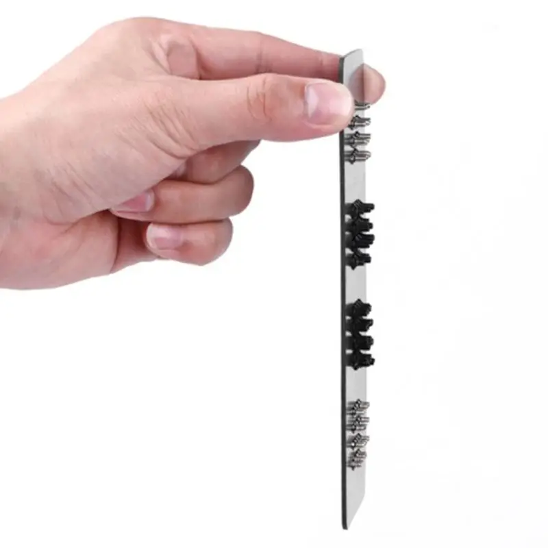 165*65mm Magnetic Screw Pad Mobile Phone Repair Work Mat Adsorption of Screw