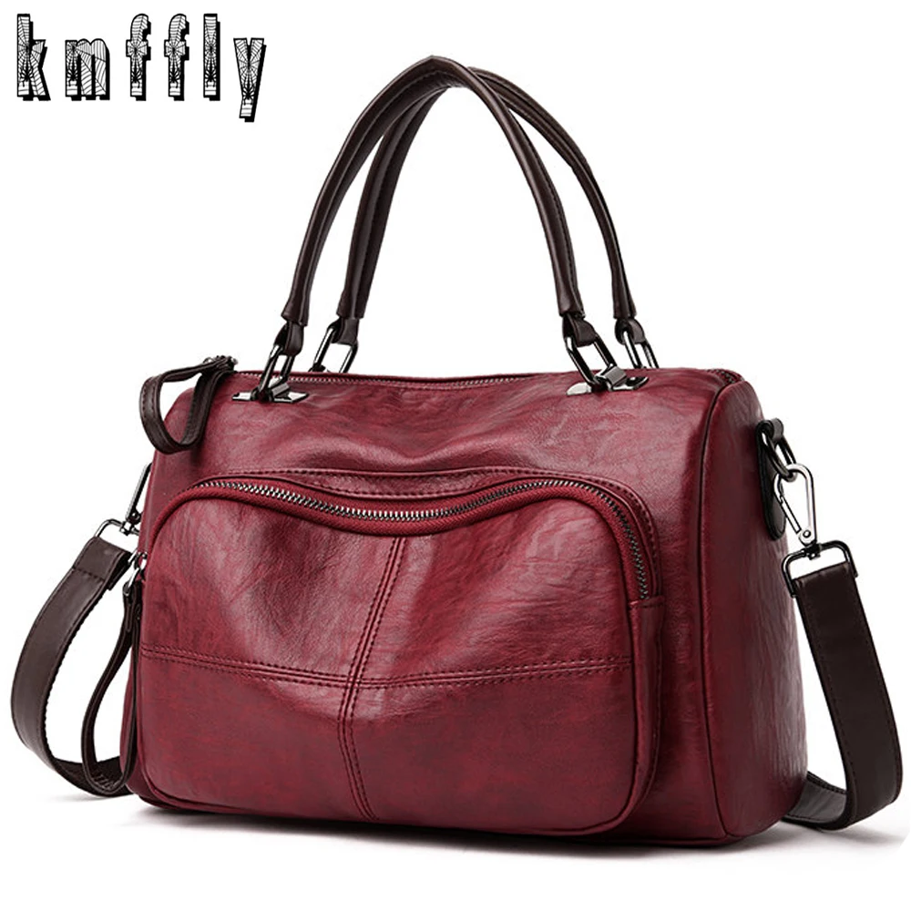 Роскошные женские сумки большой емкости Boston Tote Сумка дизайнерская мягкая кожа женские ручные сумки повседневные сумки через плечо для женщин