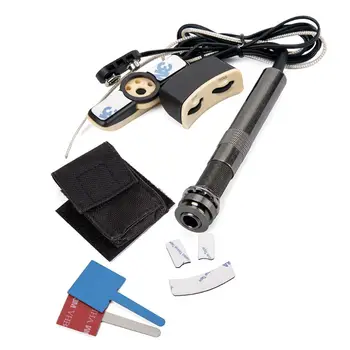 

Black Acoustic Guitar Soundhole Guitars Pickup Equalizer with Plug Accessories Hotselling