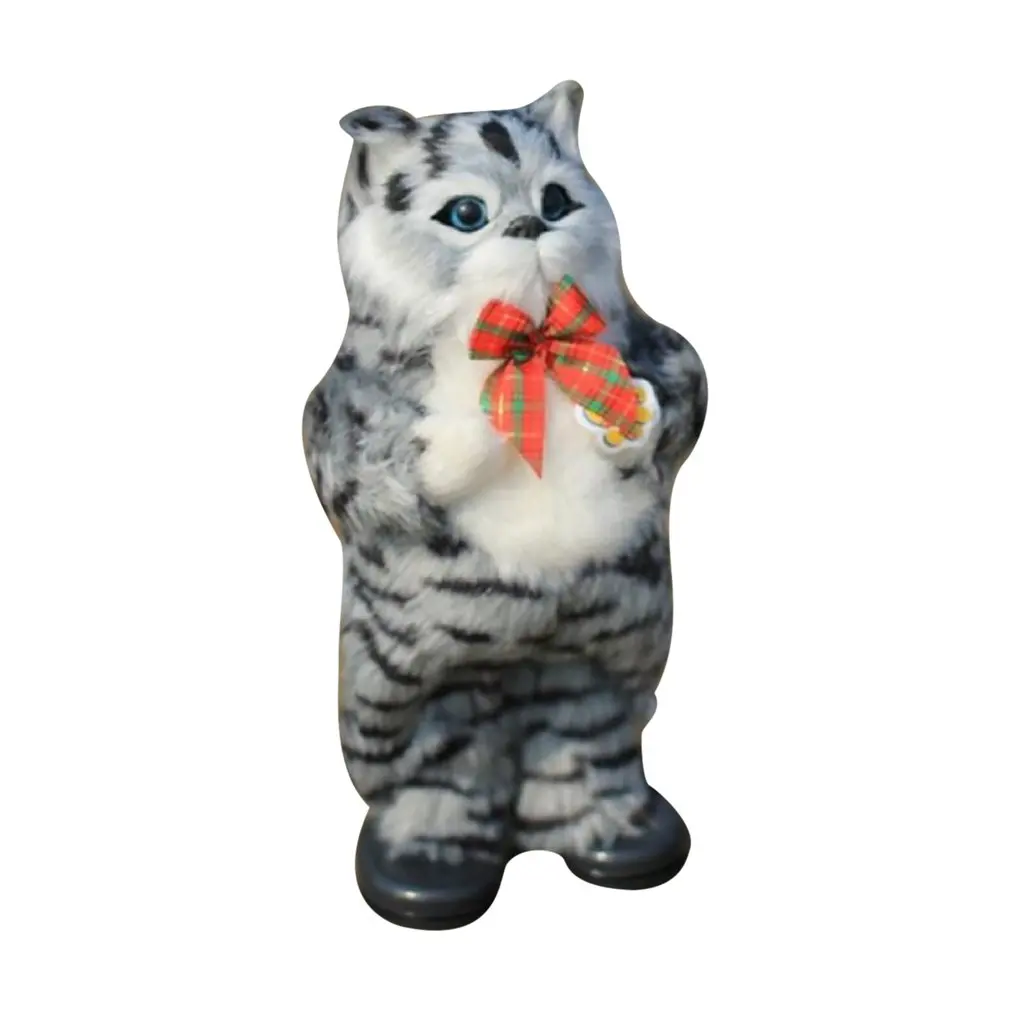 

Cute Simulation Cat Electric Yellow Cat Singing And Dancing Cat Doll Gift Kids Interactive Toys Birthday Gift